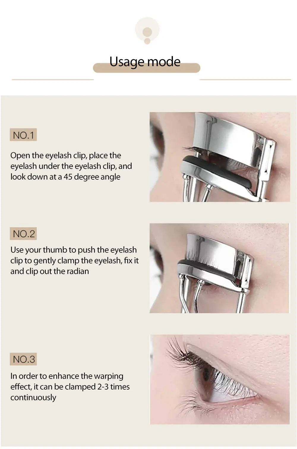 1PC Eyelash Curler