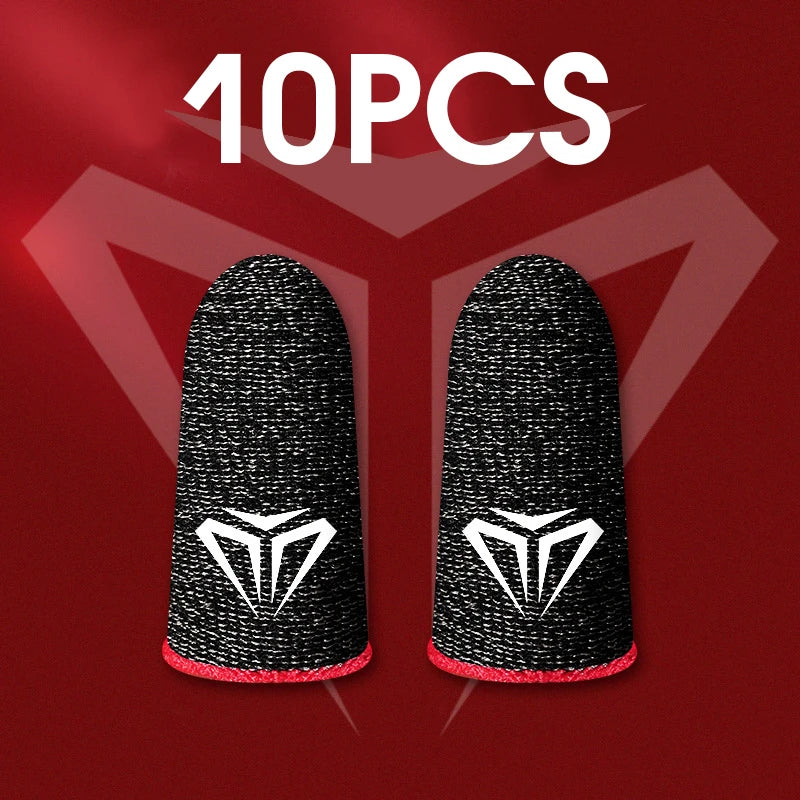 10pcs Mobile Game Fingertip Gloves For PUBG