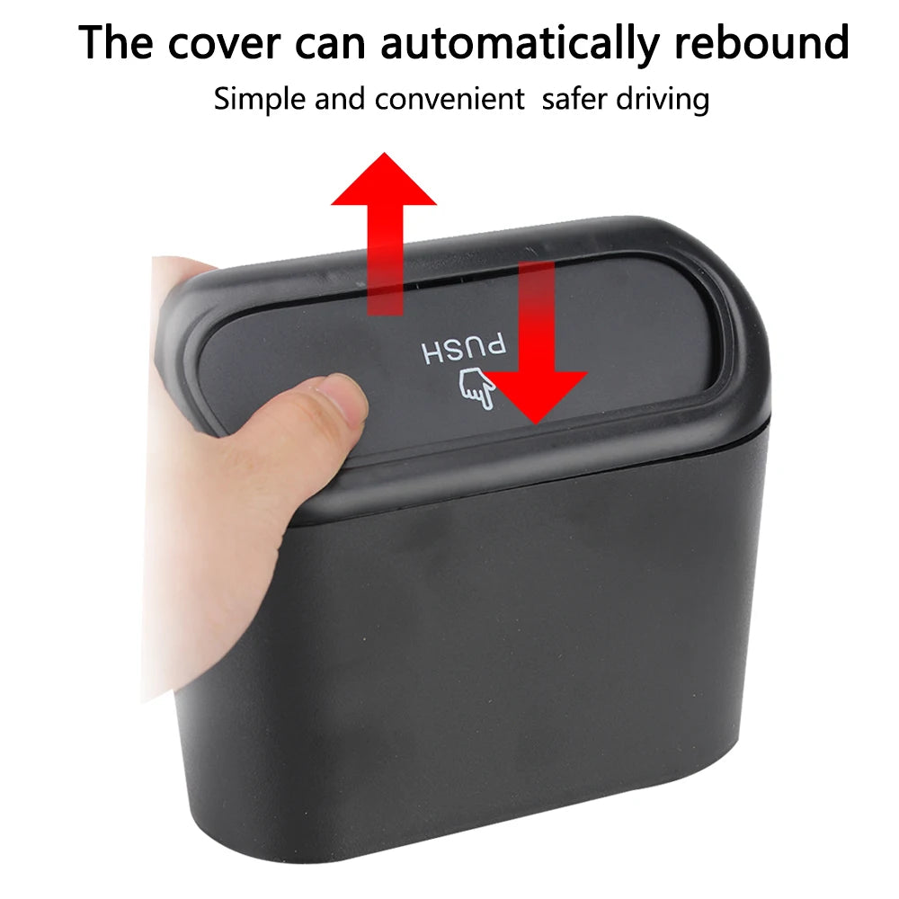 1L Car Interior Storage Case Trash .