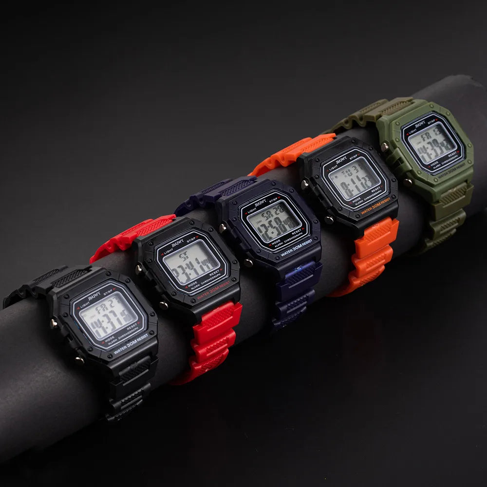 Digital Watches For Men Sports Waterproof Bracelet Clock.