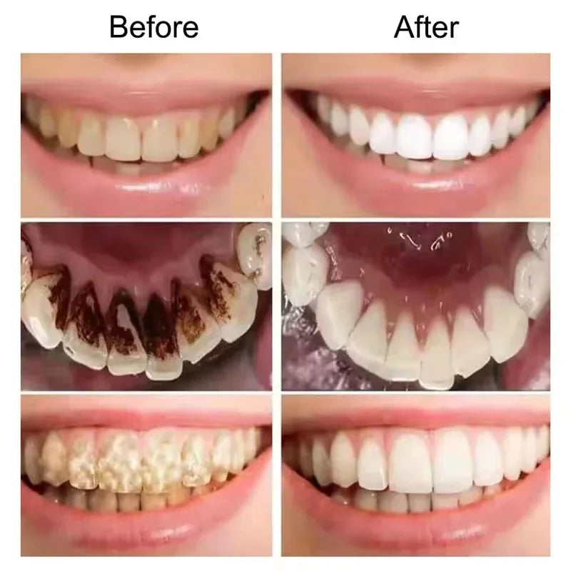 V34 Purple Teeth Whitening Toothpaste Remove Plaque