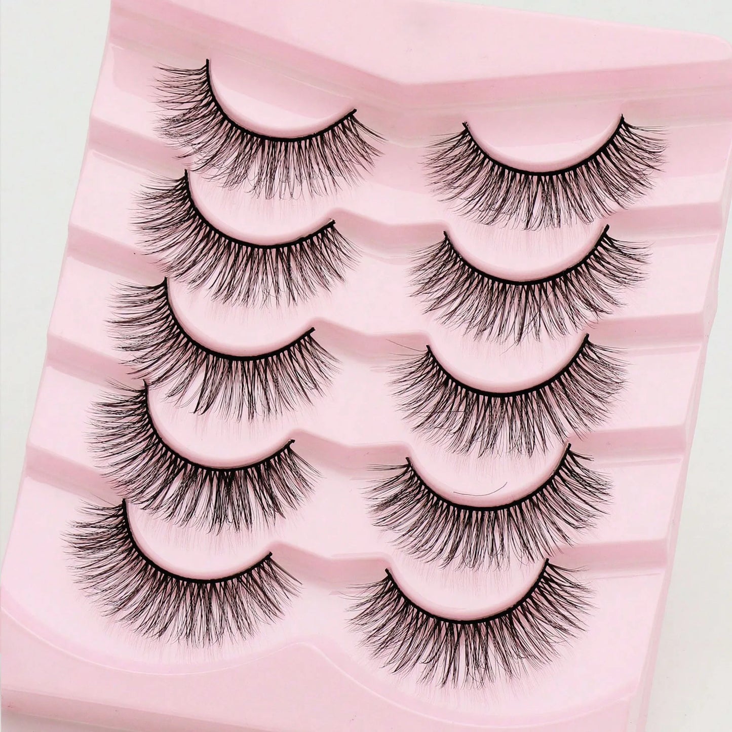 5 Pairs Cat Eye Lashes