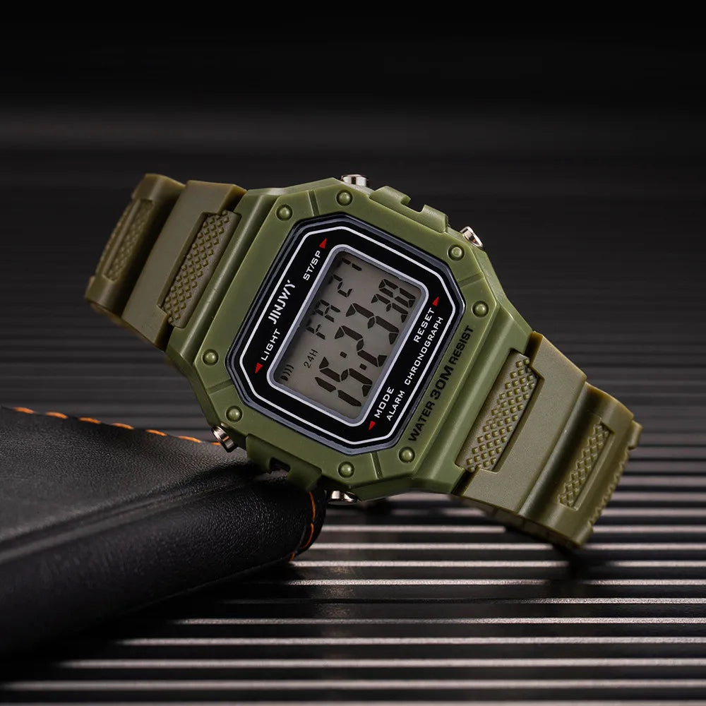 Digital Watches For Men Sports Waterproof Bracelet Clock.