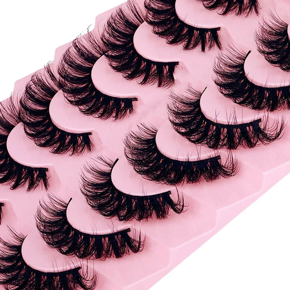 7 Pairs False Eyelashes