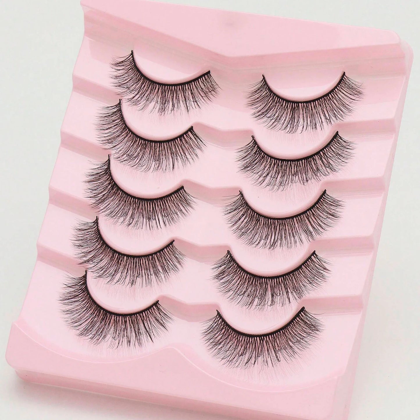 5 Pairs Cat Eye Lashes