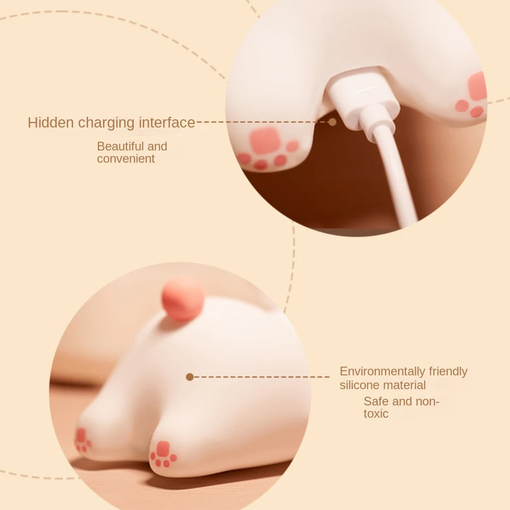 Cute Rabbit Silicone Night Light