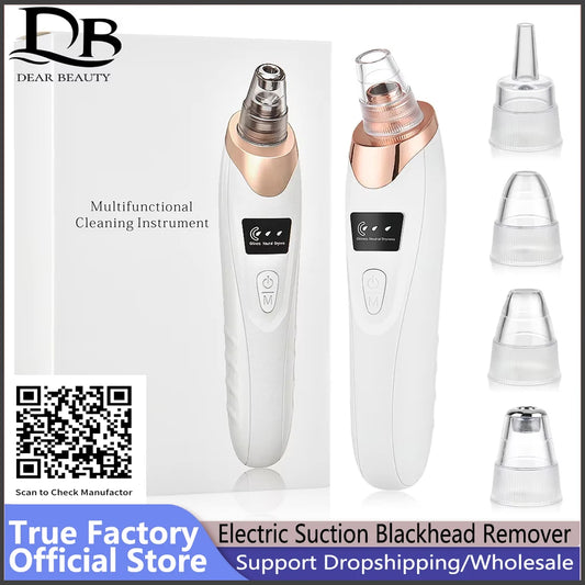 Electric Vacuum Suction Blackhead Remover Facial