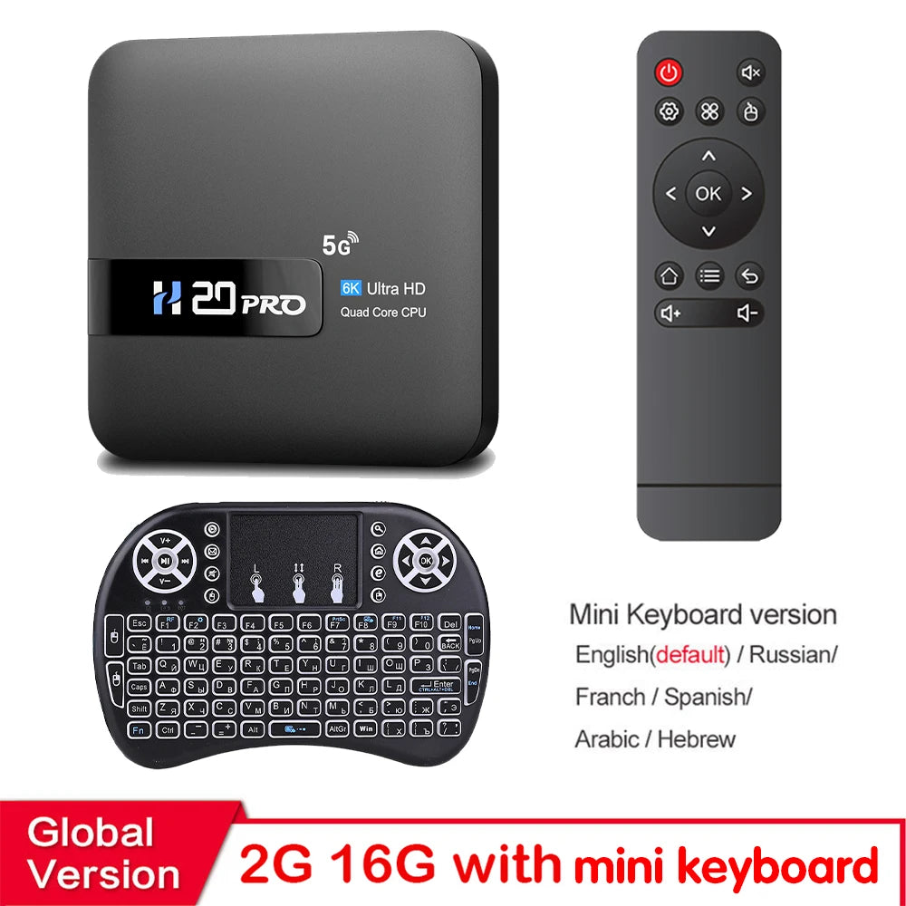 H20PRO Smart Android TV