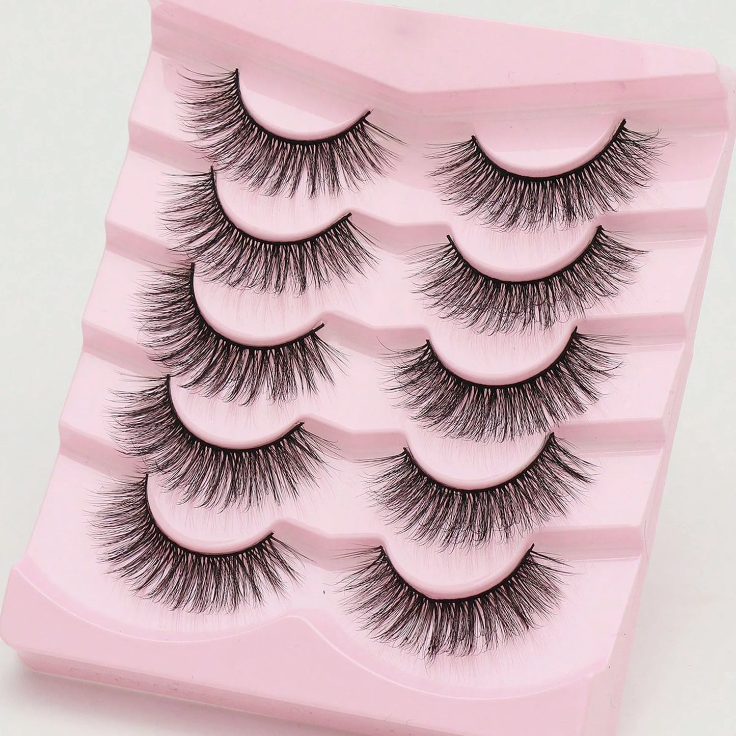 5 Pairs Cat Eye Lashes