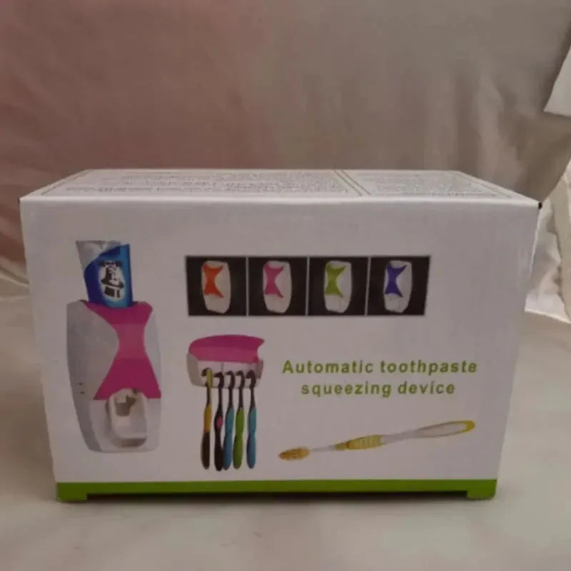 2PCS Automatic Toothpaste Dispenser Wall Mount.