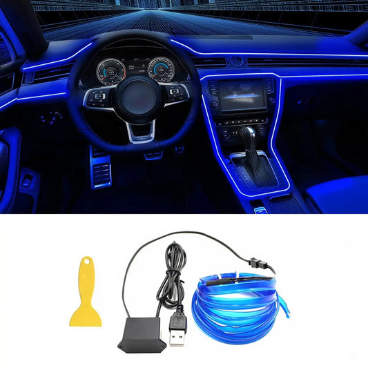 5M Car Interior Led Strip Light Neon.