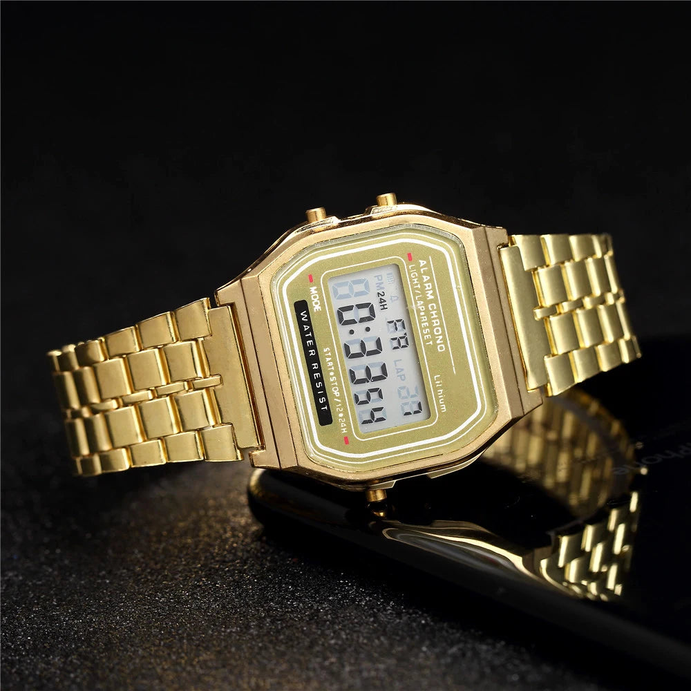 Digital Watches For Men Sports Waterproof Bracelet Clock.