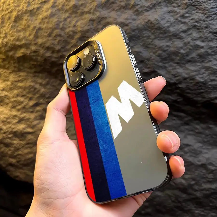 Sports Blue Power-M Logo Phone