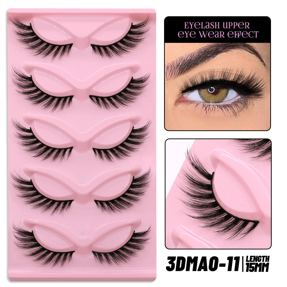 GROINNEYA Cat Eye Lashes