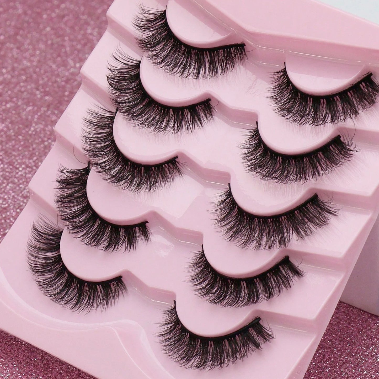 5 Pairs Cat Eye Lashes