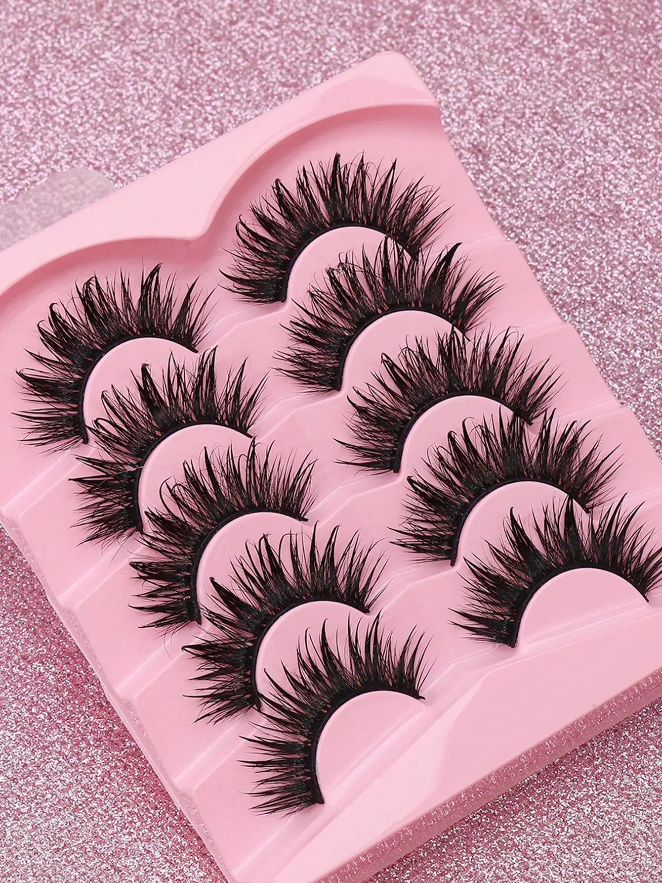 5 Pairs Cat Eye Lashes