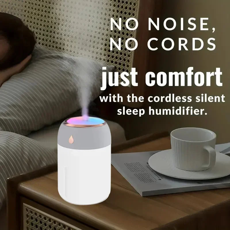 Mini USB Portable Air Humidifier.