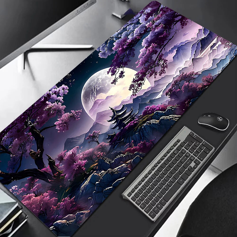 Sakura Scenery Mouse Pad