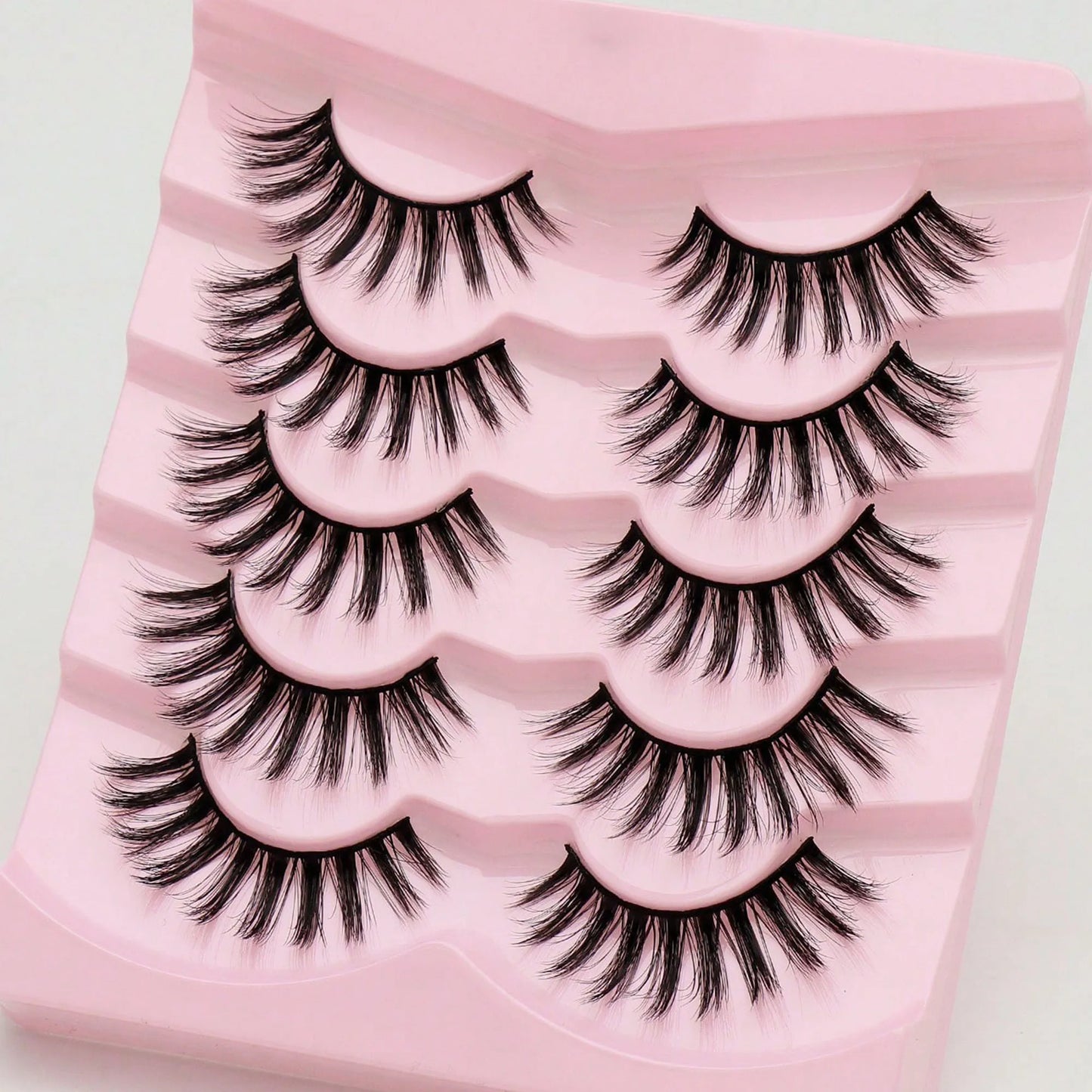 5 Pairs Cat Eye Lashes