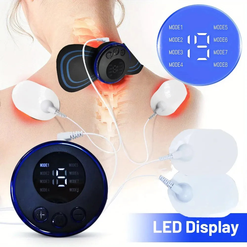 Neck Massager 8 Modes Rechargeable  with Remote Control .