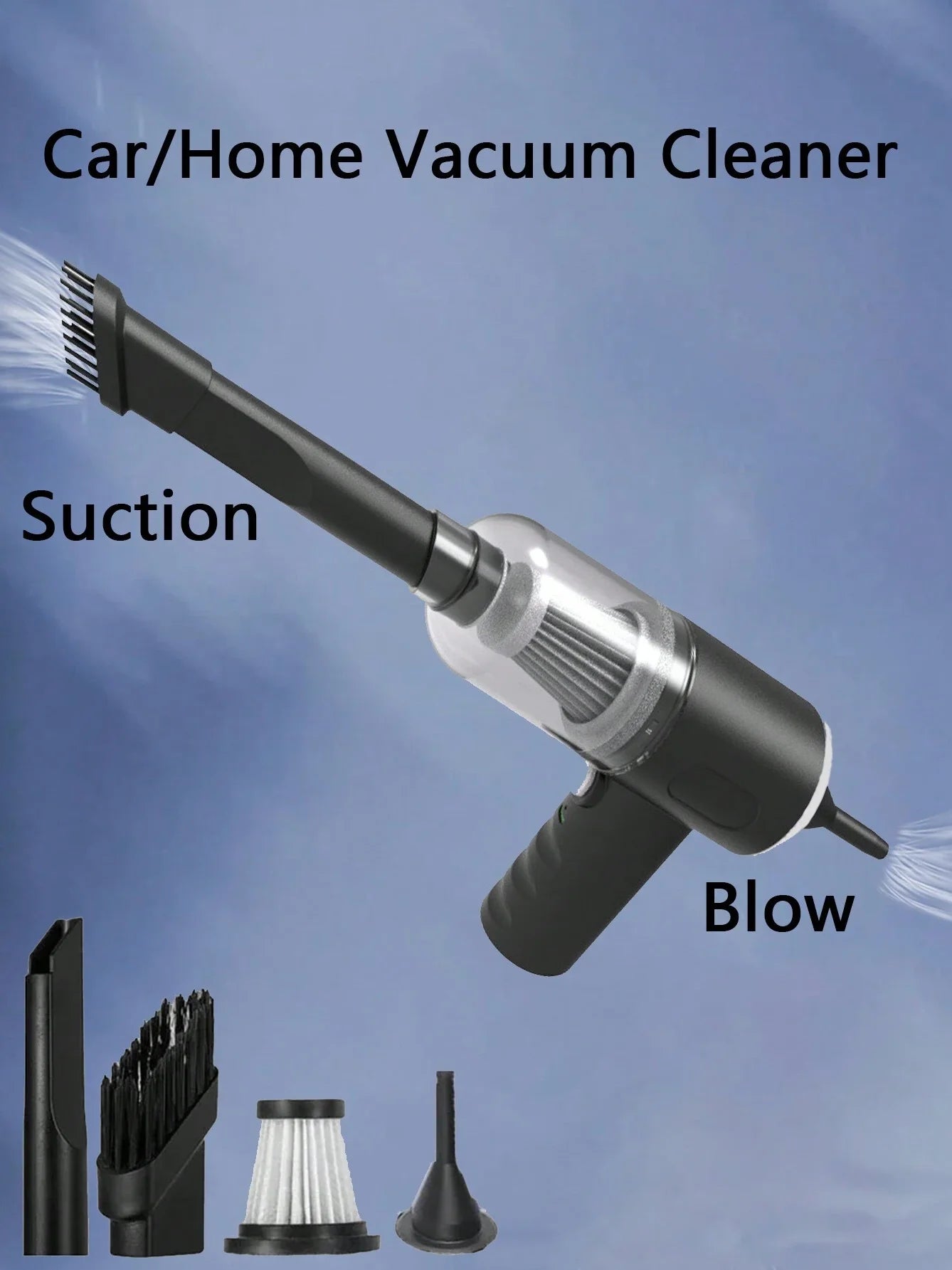 3 In 1 Integrated Suction And Blowing Vacuum .