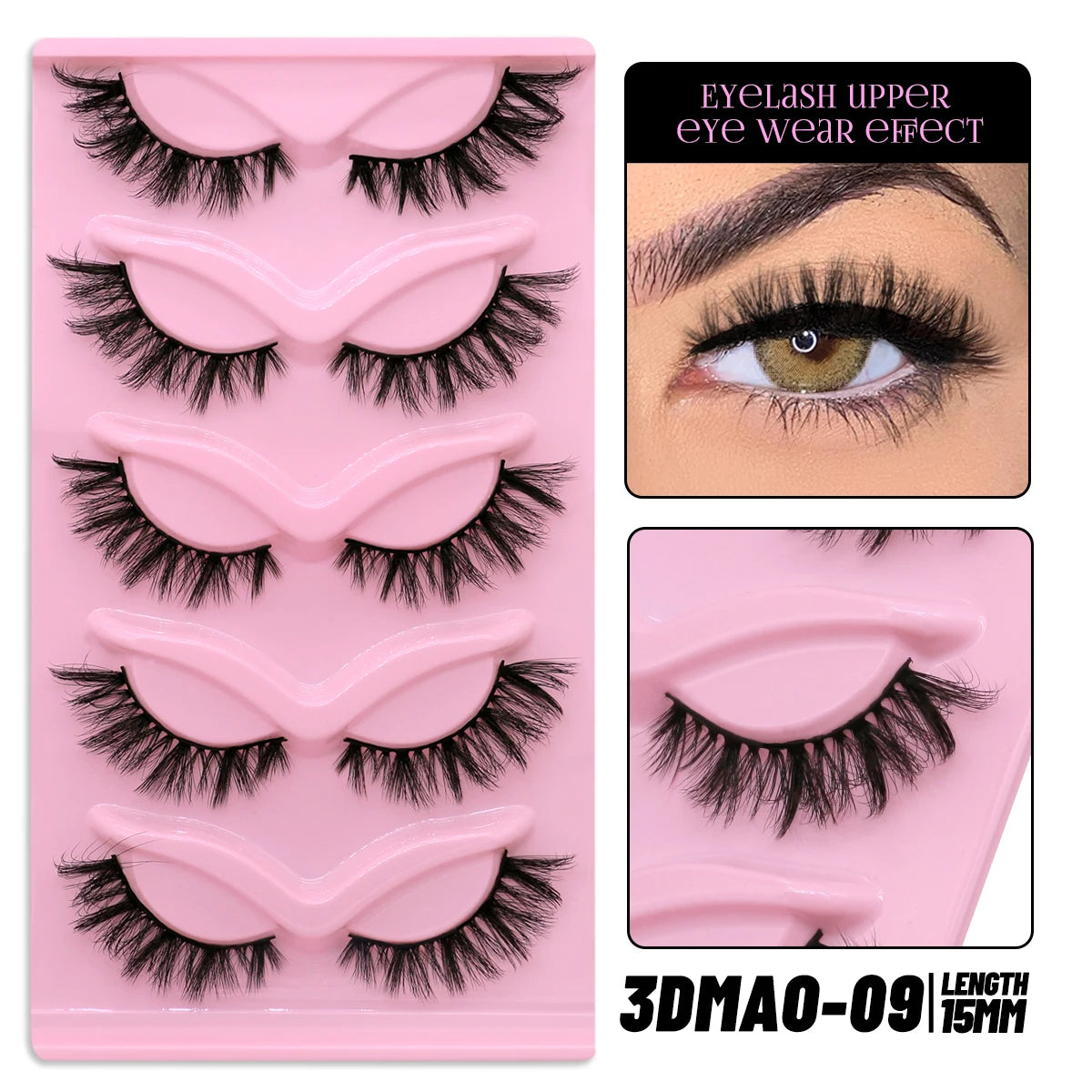 GROINNEYA Cat Eye Lashes