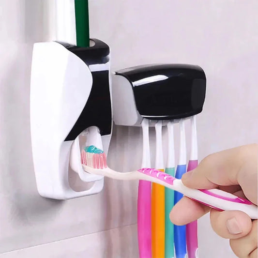 2PCS Automatic Toothpaste Dispenser Wall Mount.