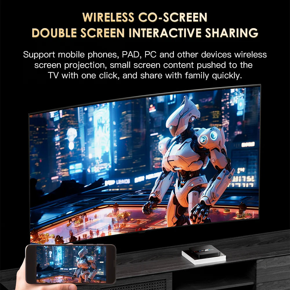 H20PRO Smart Android TV