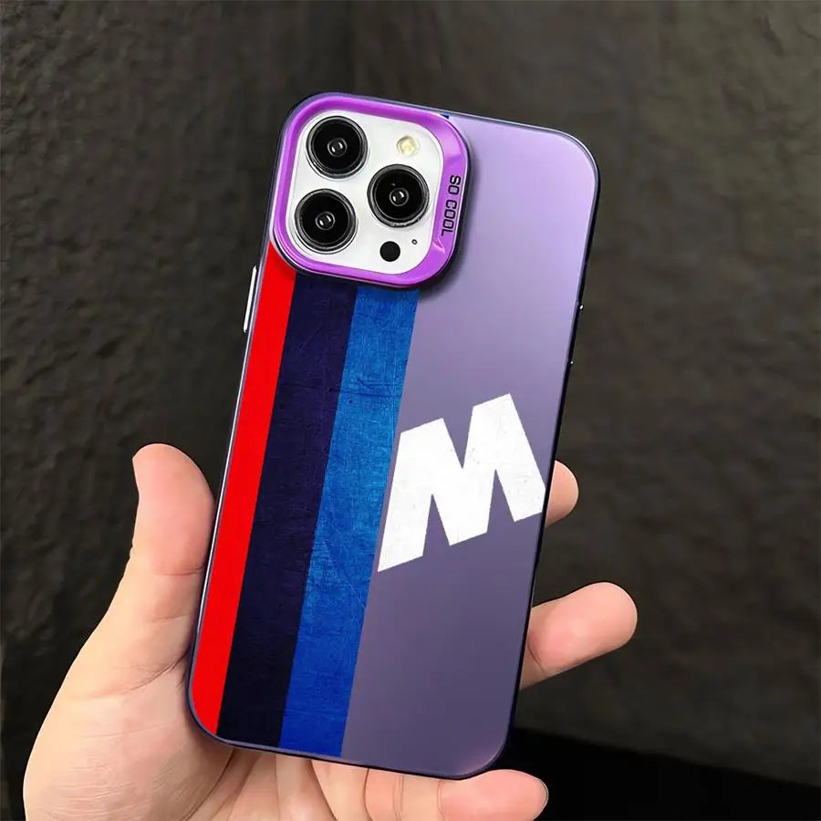 Sports Blue Power-M Logo Phone