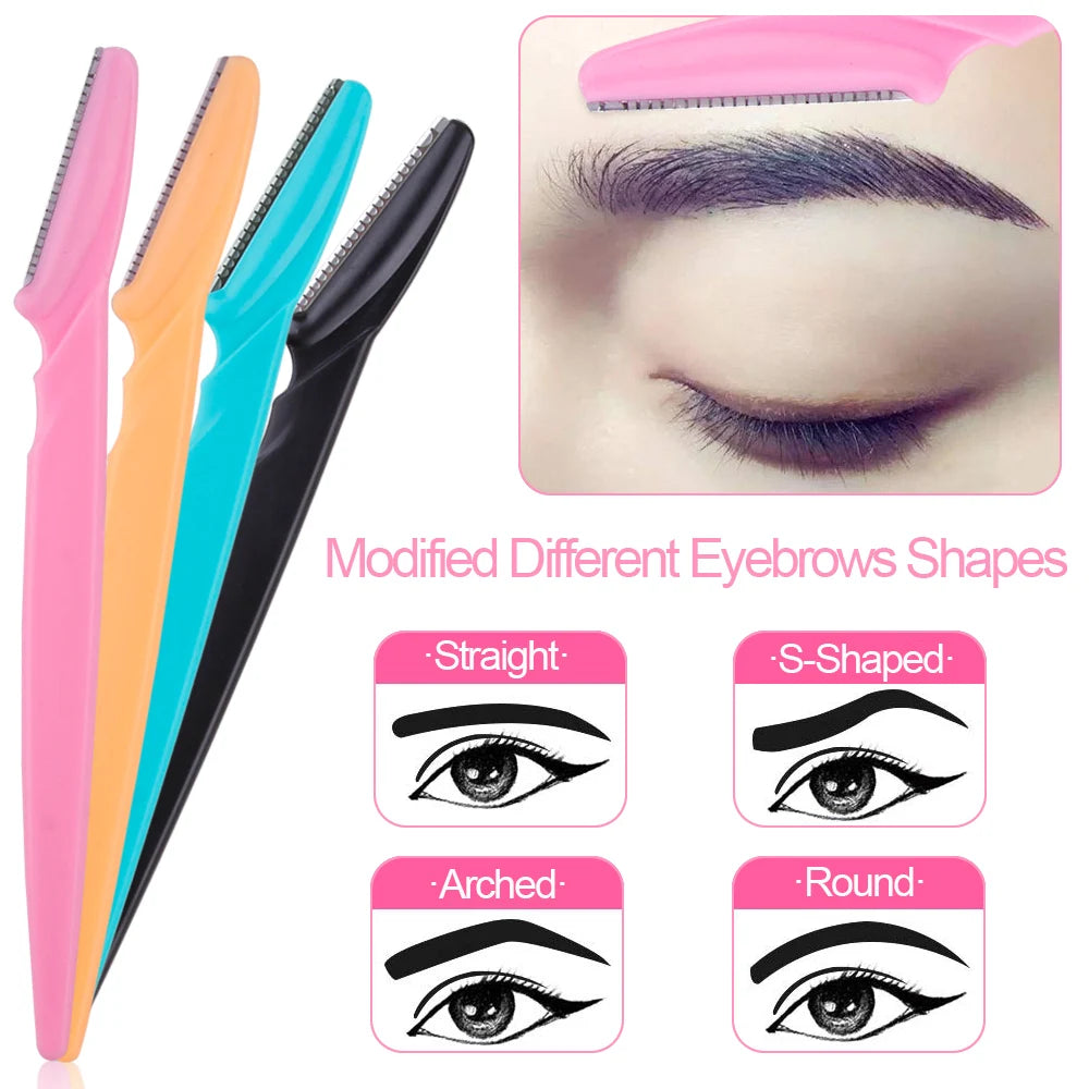 3/4/10Pcs Eyebrow Trimmer