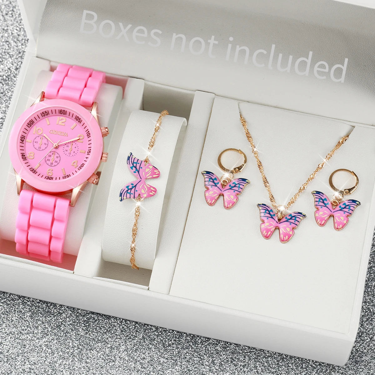 5/6PCS Women Watches Fashion