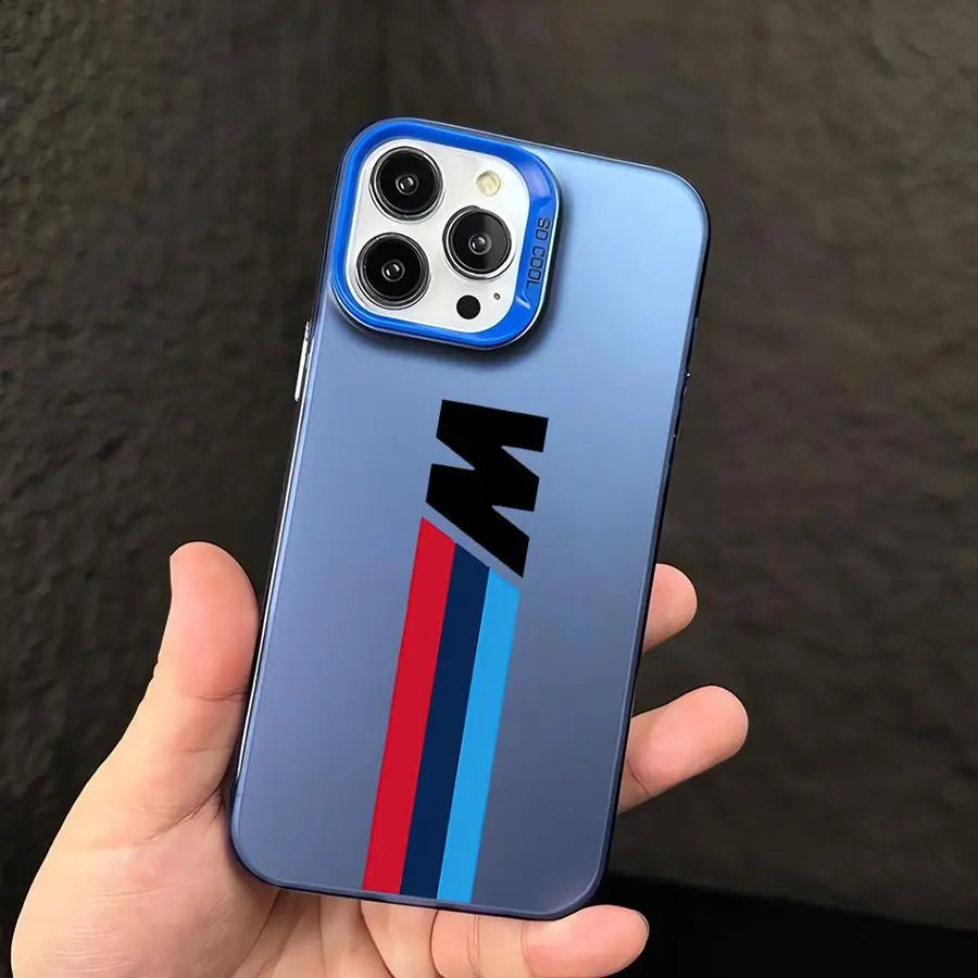 Sports Blue Power-M Logo Phone