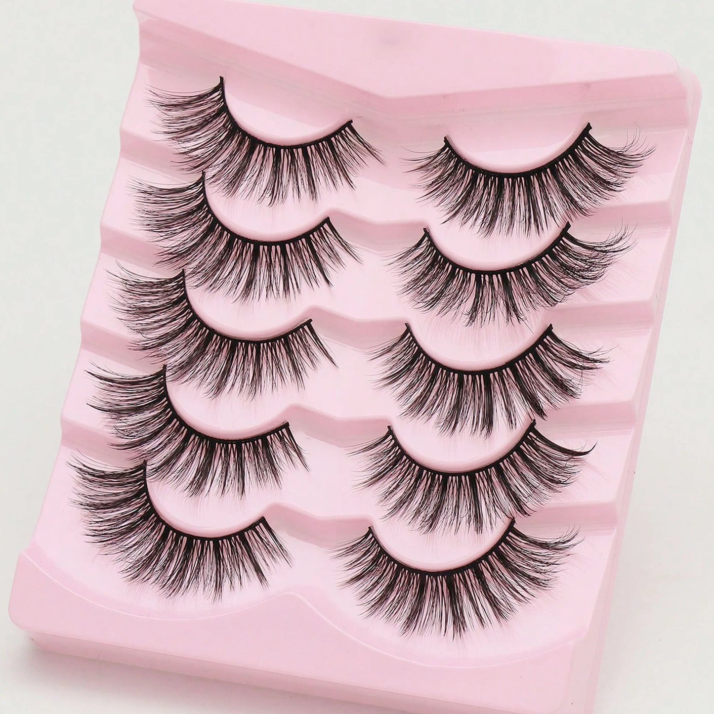 5 Pairs Cat Eye Lashes