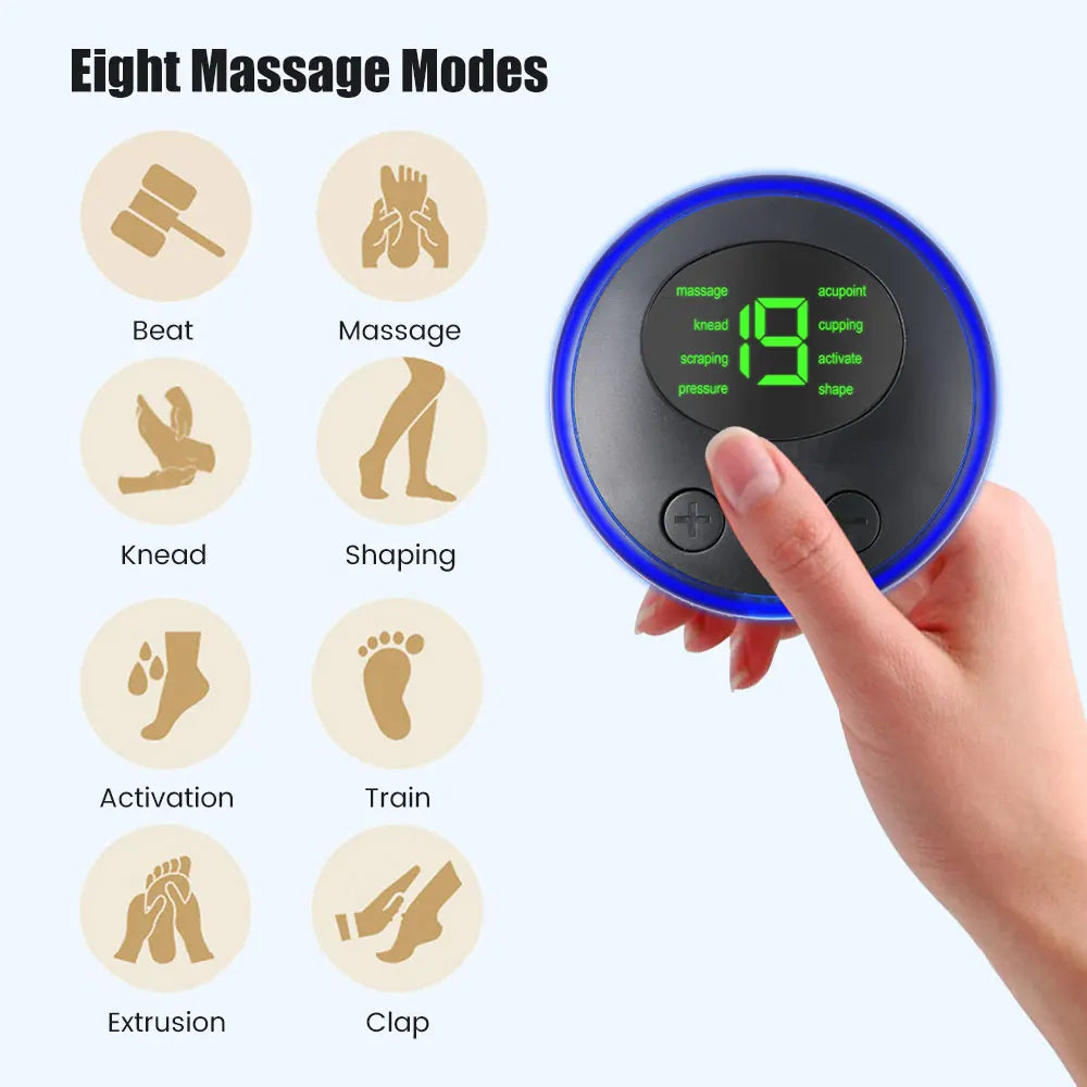 Mini Portable EMS Neck Massager Electric Neck Stretcher .