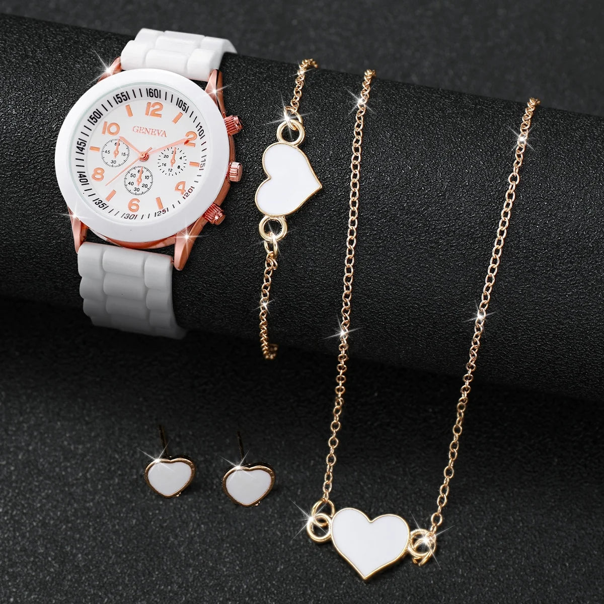 5/6PCS Women Watches Fashion