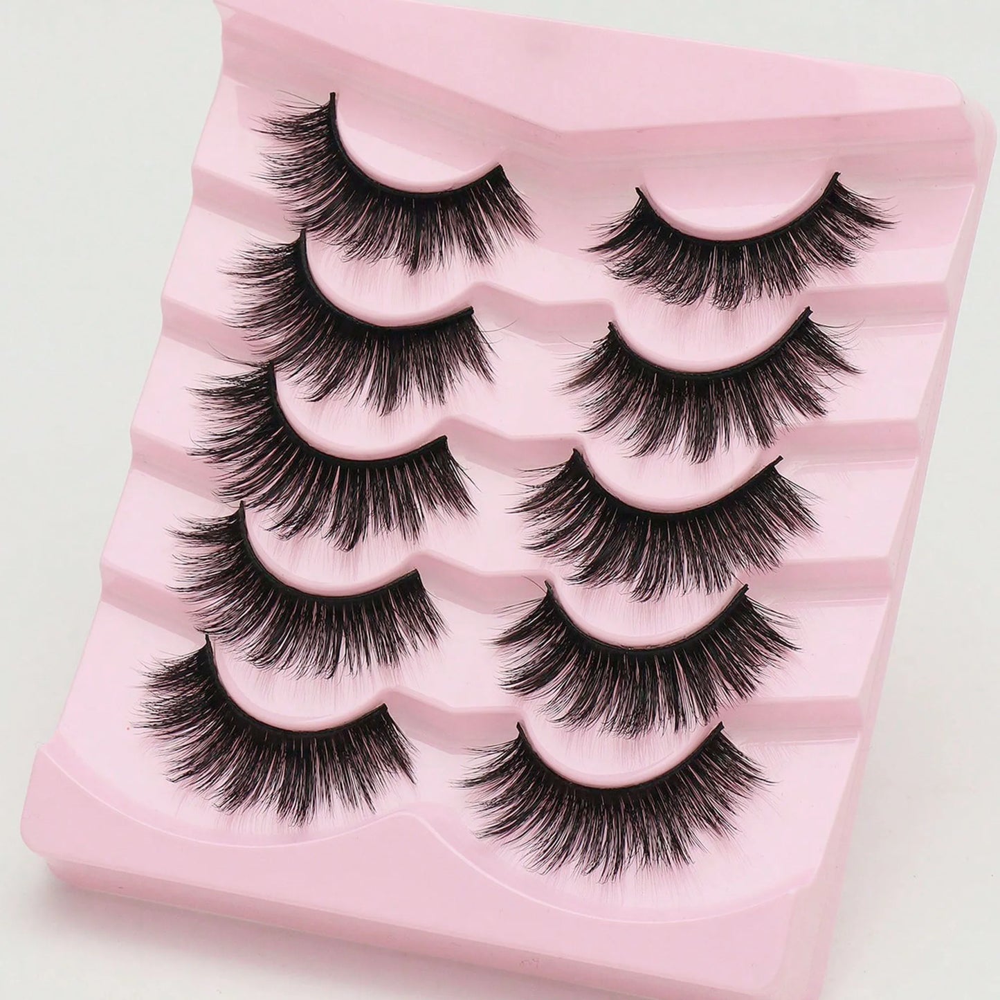 5 Pairs Cat Eye Lashes