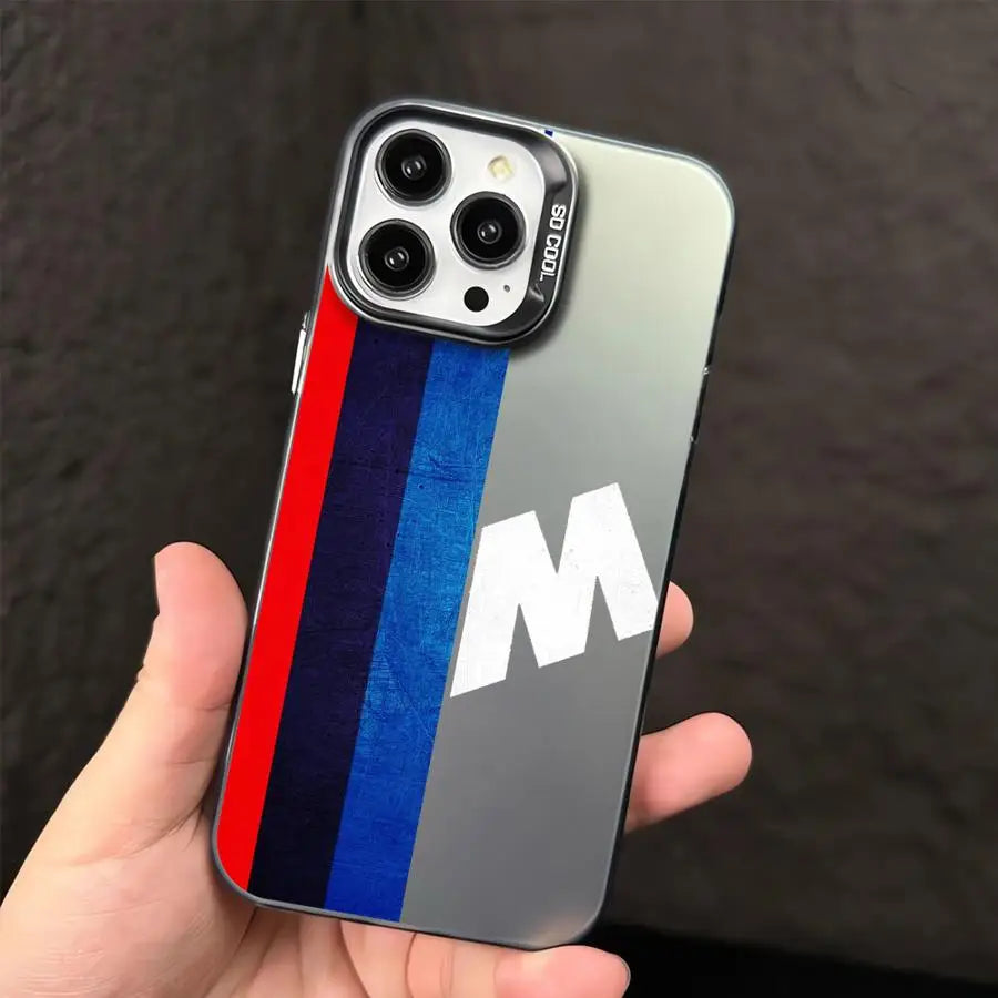 Sports Blue Power-M Logo Phone