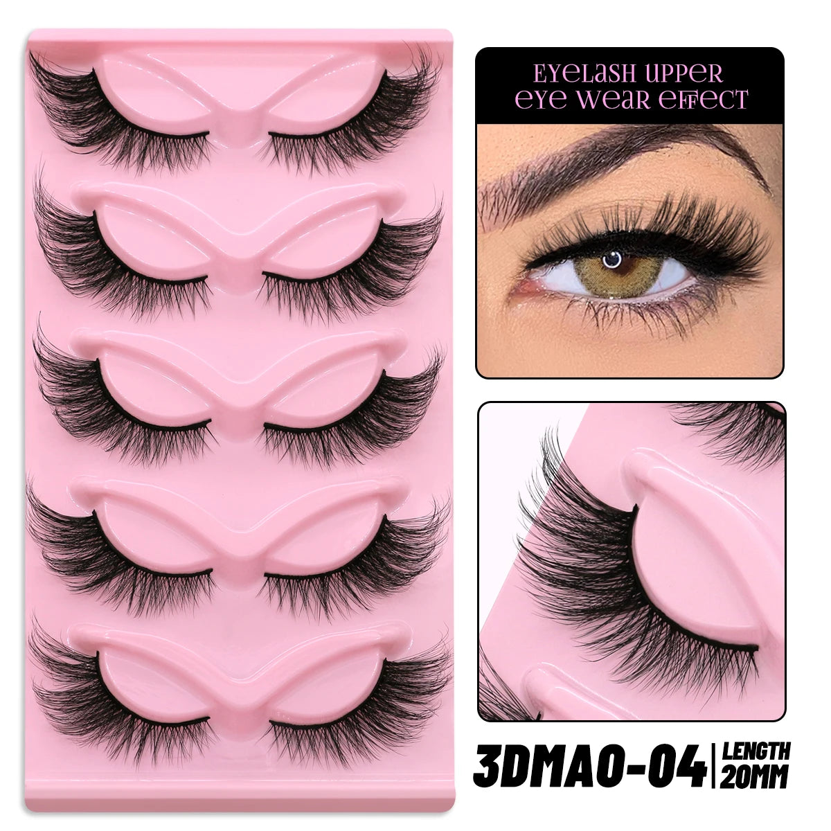 GROINNEYA Cat Eye Lashes