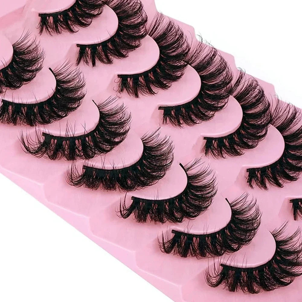 7 Pairs False Eyelashes