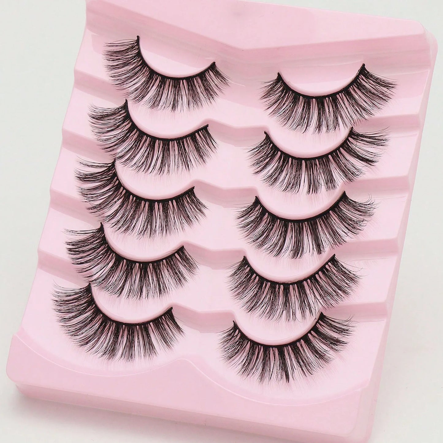 5 Pairs Cat Eye Lashes