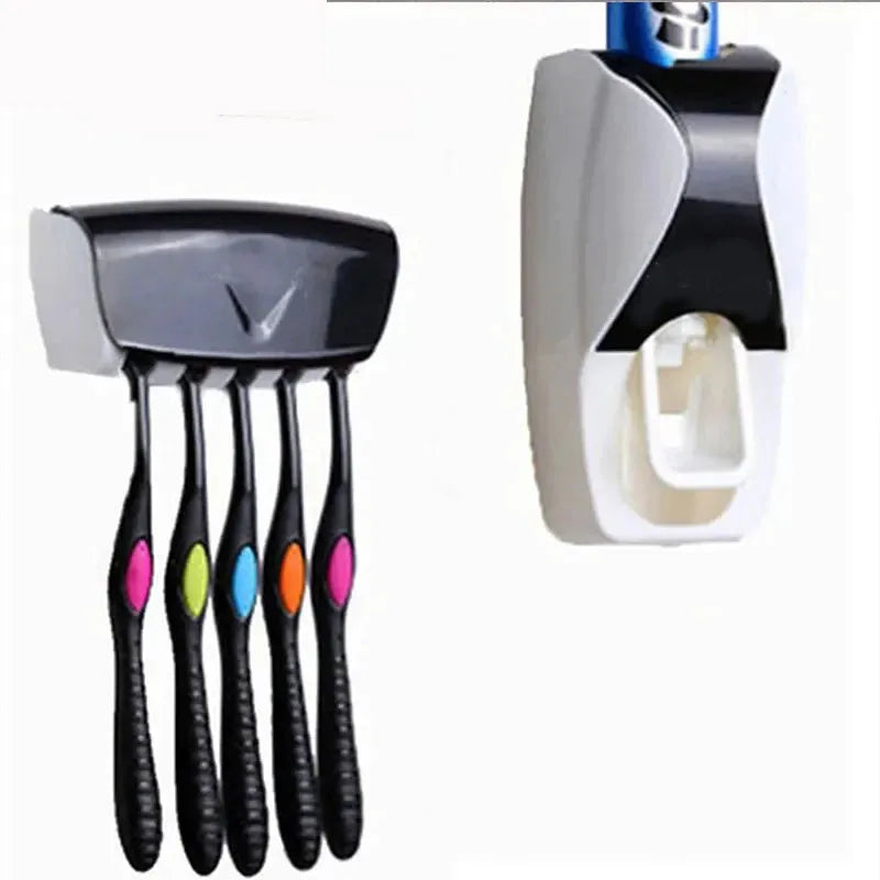 2PCS Automatic Toothpaste Dispenser Wall Mount.