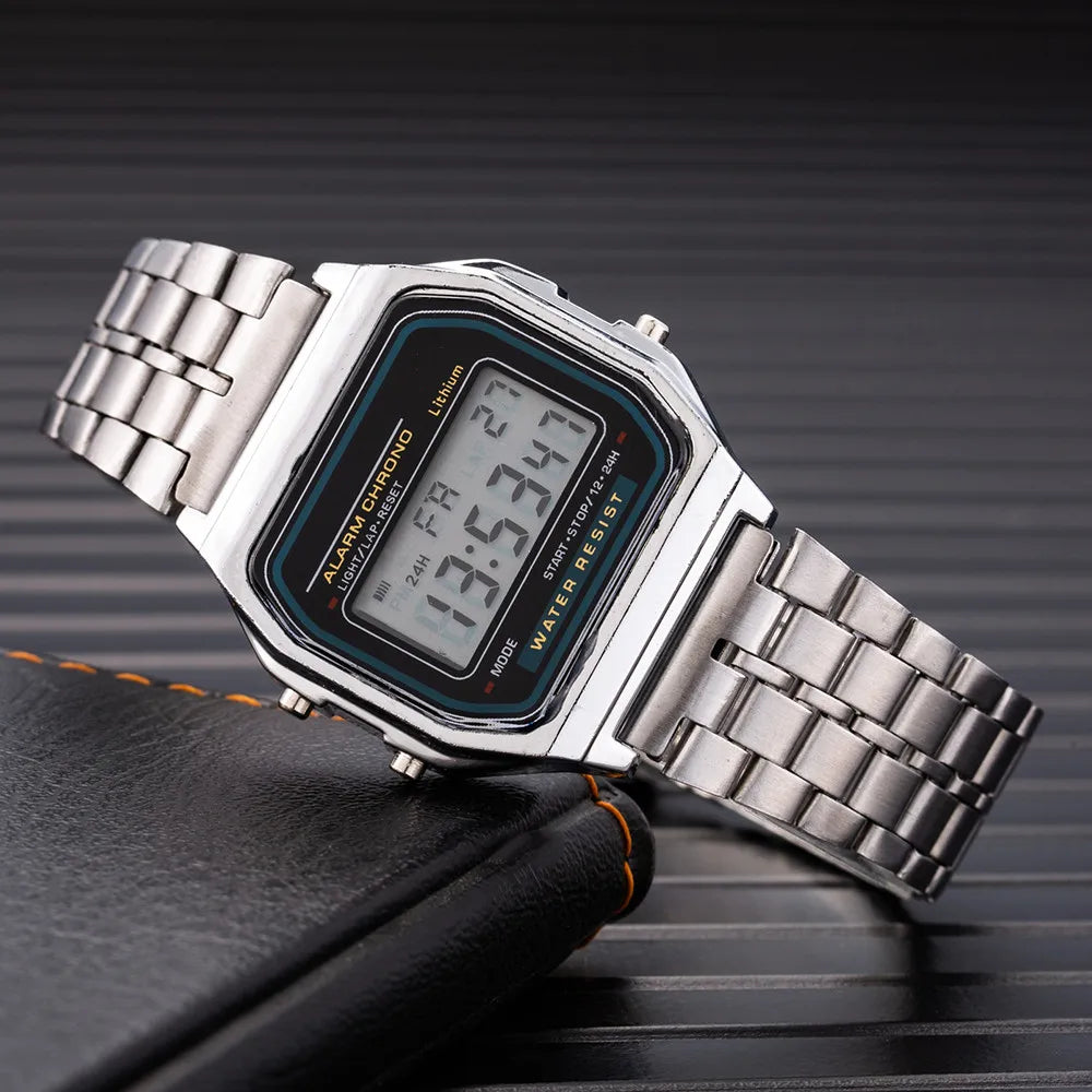 Digital Watches For Men Sports Waterproof Bracelet Clock.