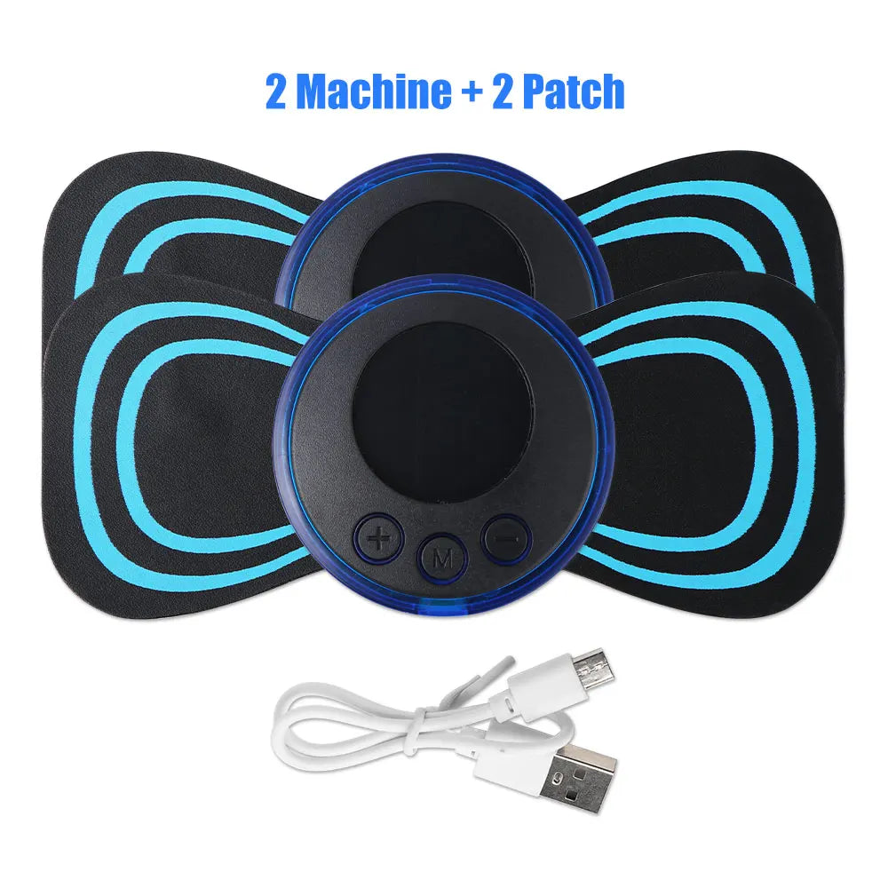 Mini Portable EMS Neck Massager Electric Neck Stretcher .