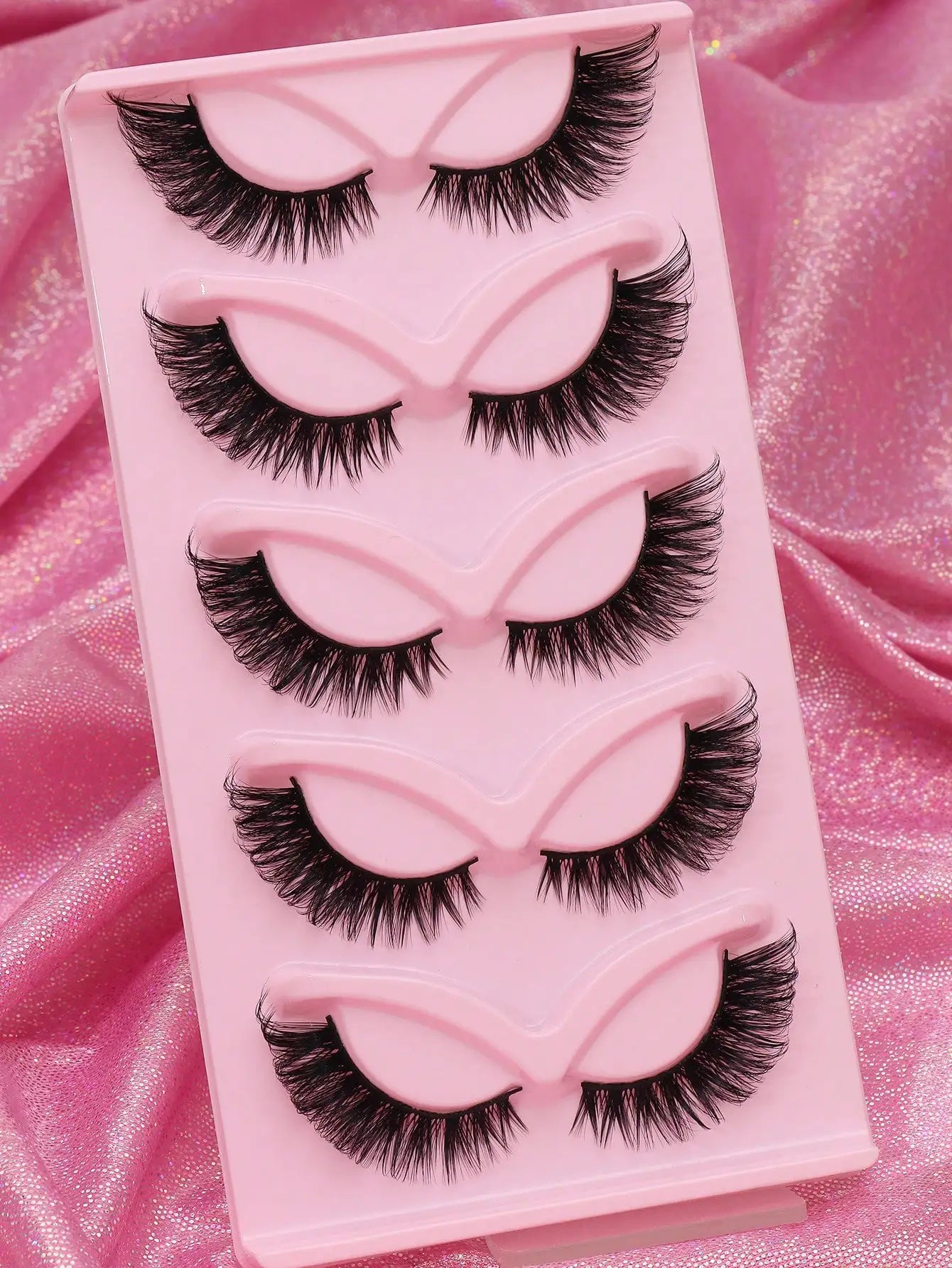 5 Pairs Cat Eye Lashes