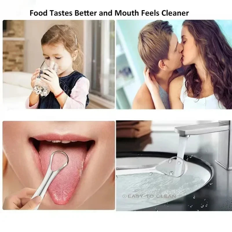 Clean Tongue Scraper Tongue Remover Halitosis .