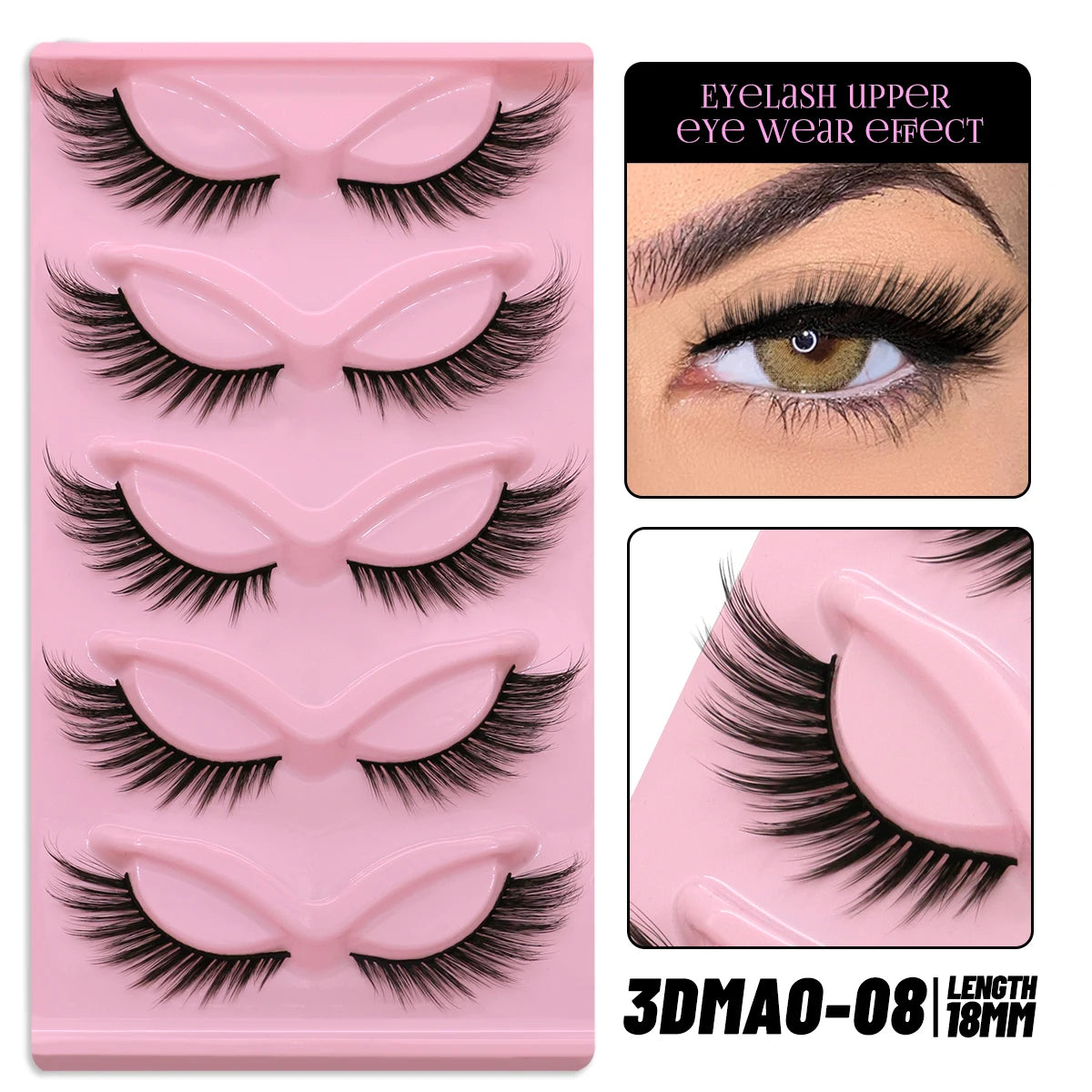 GROINNEYA Cat Eye Lashes