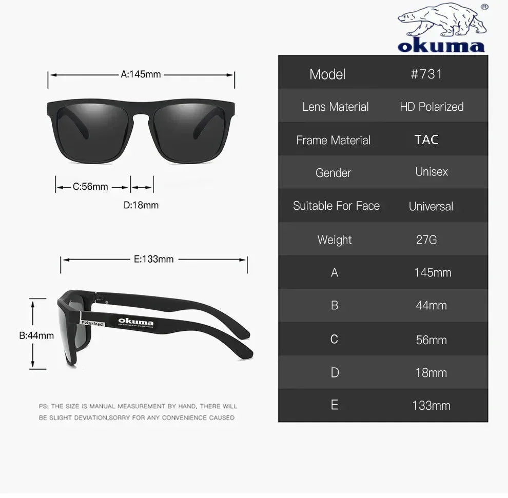 Okuma polarized sunglasses