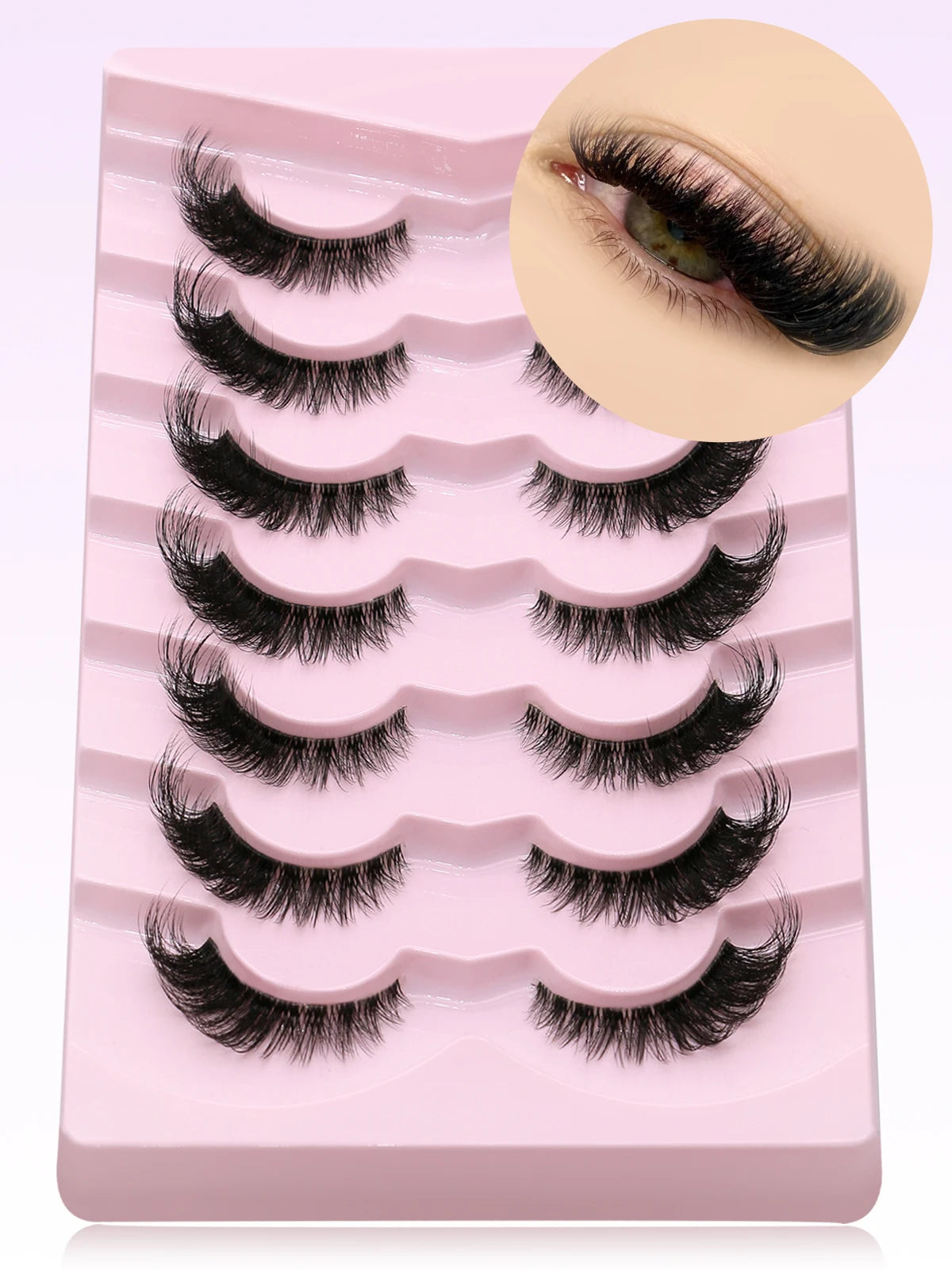 GROINNEYA Cat Eye Lashes