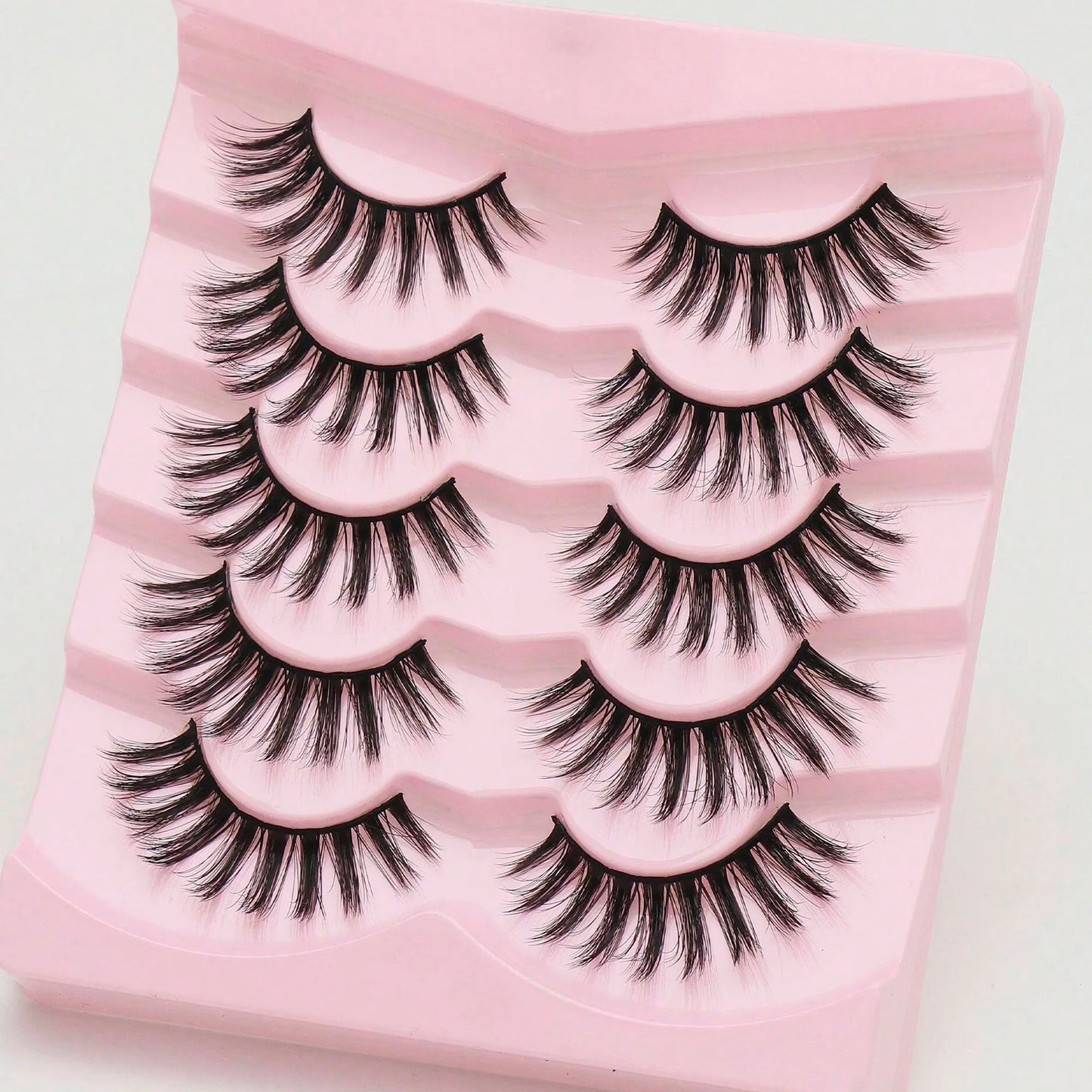 5 Pairs Cat Eye Lashes