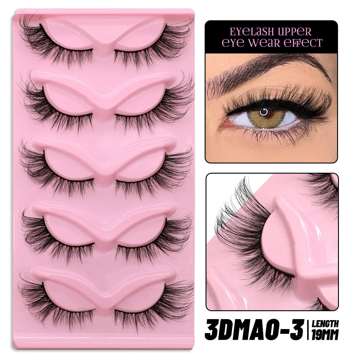 GROINNEYA Cat Eye Lashes